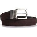 Ceintures sur Grenoble : Ceinture Isotoner Ceinture Homme 2 en 1 Noir / Marron