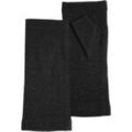 Gants sur Grenoble : Gants Isotoner Mitaines Femme en Laine Noir