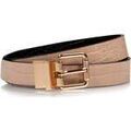 Ceintures sur Grenoble : Ceinture Isotoner Ceinture Femme 2 en 1 Noir et Beige