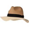 Chapeau Isotoner Chapeau fedora nou&eacute; Noir Noir Grenoble