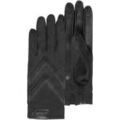 Gants sur Grenoble : Gants Isotoner Gants Femme tissu extensible recycl&eacute; Noir Noir