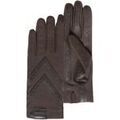 Gants Isotoner Gants Femme tissu extensible recycl&eacute; Marron Marron