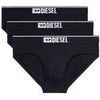 Slips Diesel 00SH05 0GDAC - 3 PACK-E4101 Noir