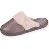 Chaussons enfant Isotoner Chaussons mules Junior Gris Iris&eacute; Gris