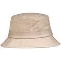 Chapeaux sur Grenoble : Chapeau Isotoner Bob mixte uni brod&eacute; Beige Beige