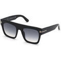 Lunettes sur Grenoble : Lunettes de soleil Tom Ford FT0847 RENEE Lunettes de soleil, Noir/Fum&eacute;e, 52 mm Noir