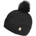 Bonnets sur Grenoble : Bonnet Isotoner Bonnet Femme maille recycl&eacute;e Noir Noir