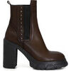 Bottines Caf&eacute; Noir C1HA1240 Marron
