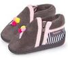 Chaussons enfant Isotoner Chaussons bottillons zip B&eacute;b&eacute; Glace Gris Gris
