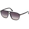 Lunettes de soleil Tom Ford FT1026 BRUCE Lunettes de soleil, Noir/Fum&eacute;e, 61 mm Noir