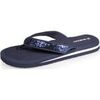Tongs Isotoner Tongs Femme confort YOGA &agrave; perles Marine Bleu