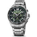 Hommes sur Grenoble : Montre Rotorcraft Oslo Chrono Argent&eacute;