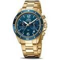 Hommes sur Grenoble : Montre Rotorcraft Air Boss Dual Time Dor&eacute;
