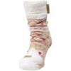 Chaussettes Isotoner Chaussettes fourr&eacute;es Femme Beige No&euml;l Beige