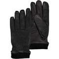 Gants sur Grenoble : Gants Isotoner Gants Homme SmarTouch cuir &eacute;lastique Noir Noir