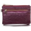 Porte-monnaie Isotoner Porte-monnaie Femme zipp&eacute; Rouge Rouge