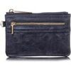 Porte-monnaie Isotoner Porte-monnaie Femme zipp&eacute; Marine Bleu