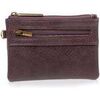 Porte-monnaie Isotoner Porte-monnaie zipp&eacute; Homme Marron Marron