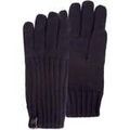 Gants Isotoner Gants Homme Maille c&ocirc;tel&eacute;e Marine Bleu Grenoble