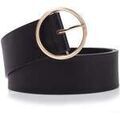 Ceinture Isotoner Ceinture XL Noire Femme Grenoble