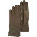 Gants sur Grenoble : Gants Isotoner Gants Femme tactiles Polaire Recycl&eacute;e Kaki Vert