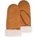 Gants sur Grenoble : Gants Isotoner Moufles Femme cuir chaud Caramel