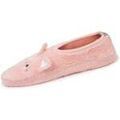 Chaussettes sur Grenoble : Chaussettes Isotoner Chaussettes Femme 3D peluche Rose