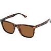 Lunettes de soleil Isotoner Lunettes de soleil Mixte rectangulaires &Eacute;caille Marron