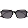 Lunettes de soleil Isotoner Lunettes de soleil Mixte rectangulaires Gris/Noir