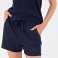 Short sur Grenoble : Short Isotoner Short Femme Bleu
