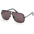 Lunettes sur Grenoble : Lunettes de soleil Tom Ford FT1204 STAVROS Lunettes de soleil, Noir/Fum&eacute;e, 63 mm Noir