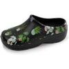Sabots Isotoner Sabots de jardin Femme Noir Plante
