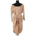 Robe courte Maje Robe marron