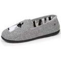 Chaussons / Pantoufles sur Grenoble : Chaussons Isotoner Chaussons slippers Femme Gris