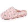 Chaussons enfant Isotoner Chaussons mules Junior Rose chat