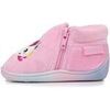 Chaussons enfant Isotoner Chaussons bottillons zip B&eacute;b&eacute; Rose licorne Rose