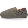 Chaussons enfant Isotoner Chaussons sans-g&ecirc;nes Junior motos Kaki chin&eacute; Vert