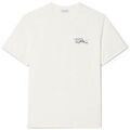 T-shirt Lacoste T-shirt -Blanc - jersey imprim&eacute; Blanc
