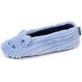 Chaussons / Pantoufles sur Grenoble : Chaussons Isotoner Chaussons ballerines Femme Chat Bleu