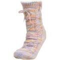 Chaussettes sur Grenoble : Chaussettes Isotoner Chaussettes fourr&eacute;es Femme N?ud Multicolor Multicolore