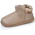 Chaussons Isotoner Chaussons bottillons Femme BLOUP Beige Grenoble