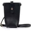 Sac a main Isotoner Porte-t&eacute;l&eacute;phone Femme Noir Noir