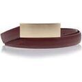 Ceintures sur Grenoble : Ceinture Isotoner Ceinture fine Femme Rouge boucle plate
