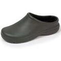 Mules homme sur Grenoble : Sabots Isotoner Sabots de jardin Homme fourr&eacute;s Kaki Vert