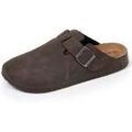 Mules homme sur Grenoble : Sabots Isotoner Sabots Homme fourr&eacute;s Marron Marron