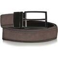 Ceintures sur Grenoble : Ceinture Isotoner Ceinture Homme Bicolore Noir/Marron en cuir