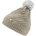 Bonnet Isotoner Bonnet maille Femme Bronze recycl&eacute;e Gris