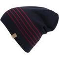 Bonnets sur Grenoble : Bonnet Isotoner Bonnet Femme Ultra-doux Marine rayures
