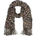 Echarpe Isotoner &Eacute;charpe Femme Ultra-doux Motif L&eacute;opard Marron