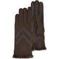 Gants sur Grenoble : Gants Isotoner Gants Femme tissu extensible Marron